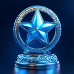 Trofeo con una estrella grande simbolizando la excelencia en calidad y servicio al cliente