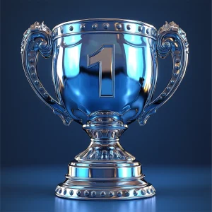 Trofeo de primer lugar de Aseprotecol en consultoría de gestión de riesgos en Latinoamérica